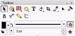 Vector Toolbar