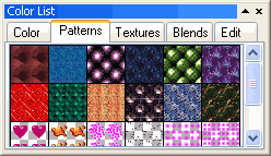 Pattern List