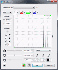Kurveneditor Variante 2