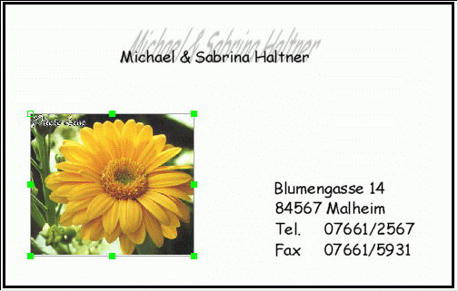 Visitenkarte 3